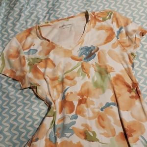 Floral Short Sleeve Tshirt